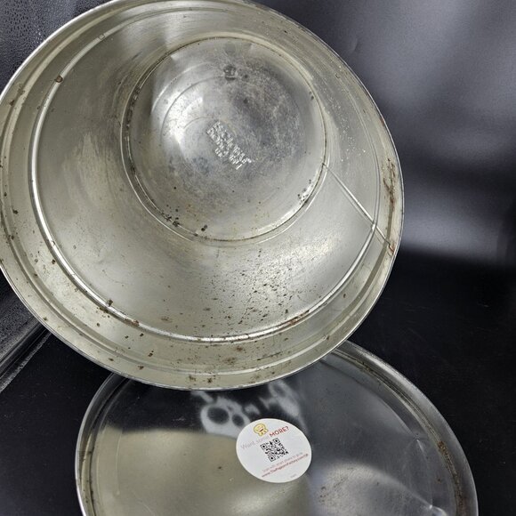 Skull Crossbones Popcorn Tin Metal Bucket 6.5 Gallon Black Halloween Decor Goth - Picture 8 of 10